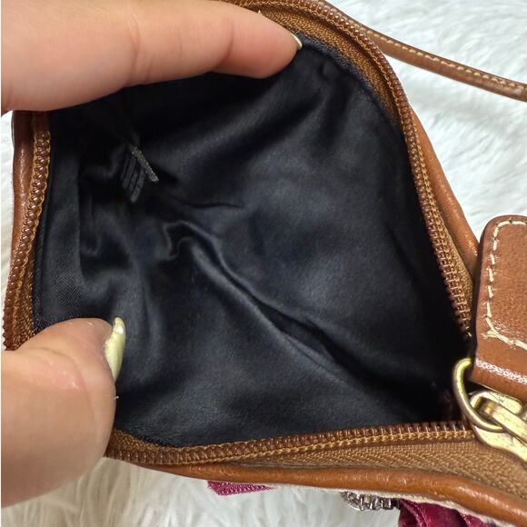 COACH y2k Limited Edition Soho Tweed Ribbon Bow Mini Purse Bag Charm - Picture 7 of 11